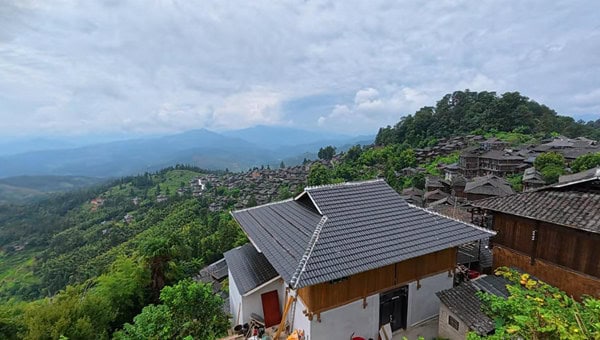 岜沙苗寨望远