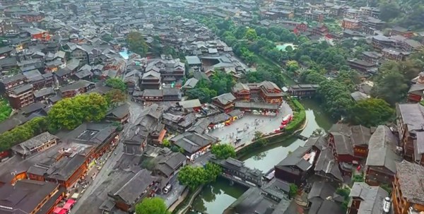 西江千户苗寨全景